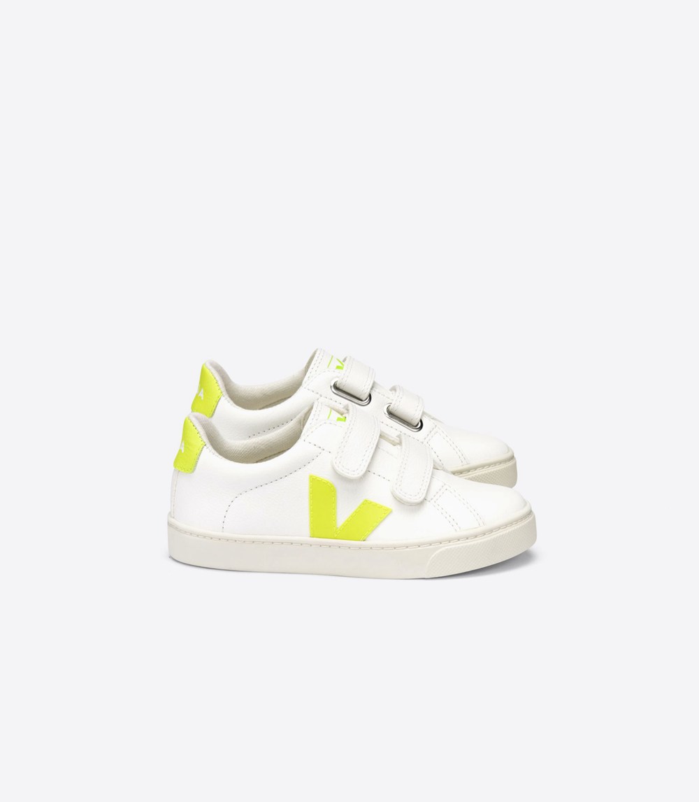 Veja Sneakers Copii - Esplar Velcro Chromefree - Albi - 6734015-KB